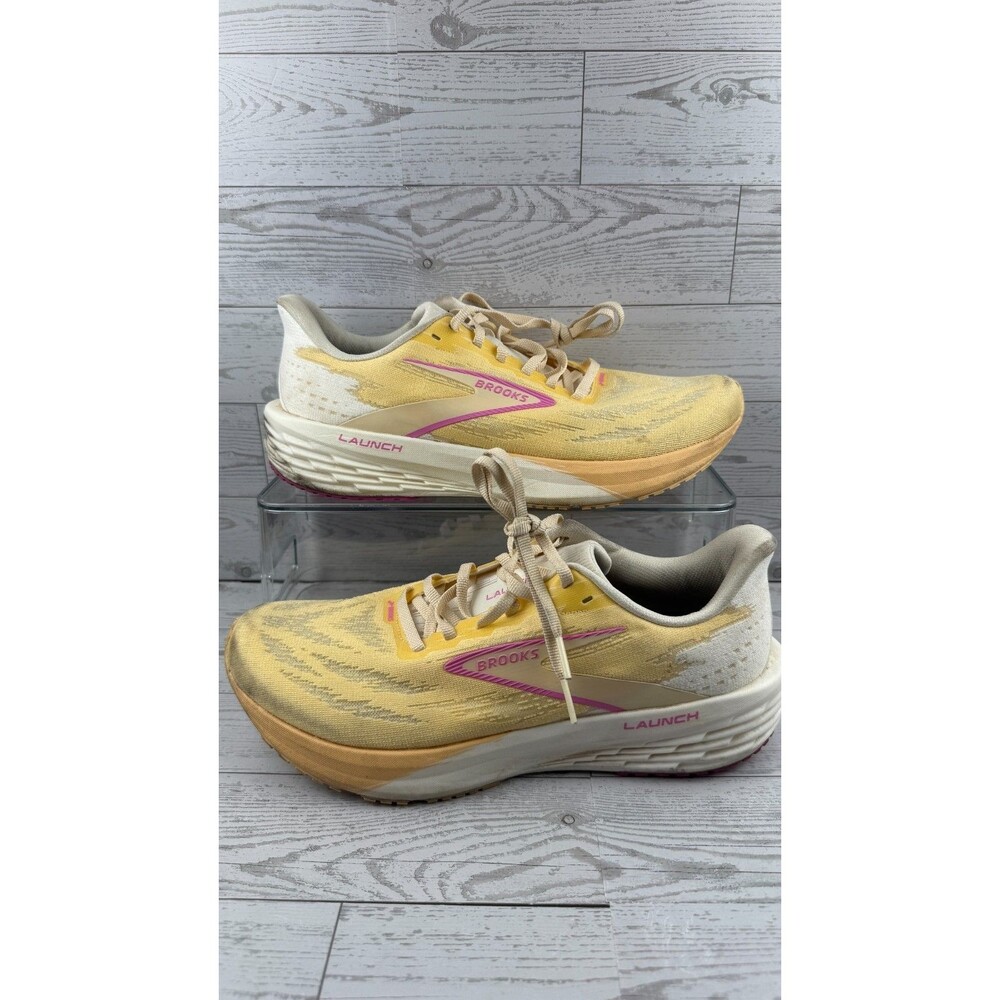 Brooks Launch 11 120439-1B-843 Yellow 10.5B Womens Sneaker Running Shoes #102